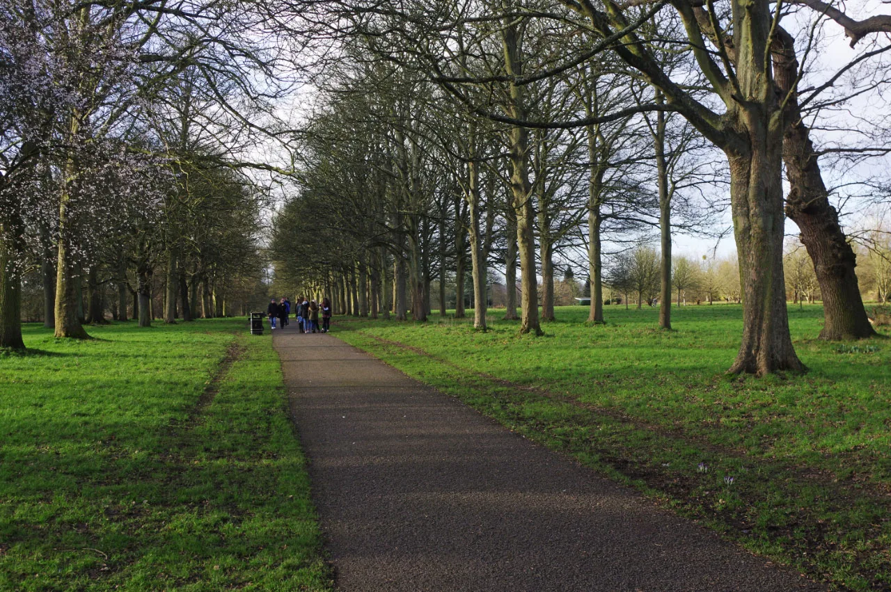 Cassiobury Park, Watford, where the borough's free fireworks display is held on 7 November